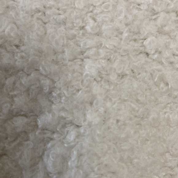 Free People Ivory Lofty Boucle Slouchy Alpaca Blend Sweater Women’s M - Picture 10 of 12